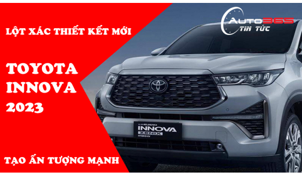 LỘT XÁC THIẾT KẾ MỚI - TOYOTA INNOVA GÂY ẤN TƯỢNG MẠNH VỚI NGƯỜI MÊ XE